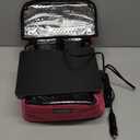 Aotto Portable Electric Lunch Box Food Heater, 12V/24V/110V 3-in-1 Car Food Warmer Heated Lunch Box for Adults, Cook, Reheat & Keep Meals Warm for Car, Truck, Travel, Work, Home - Pink