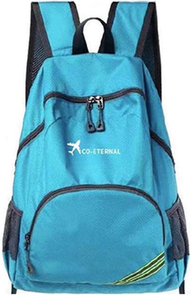 Geboldil Men's and women's waterproof backpack traveling backpack blue