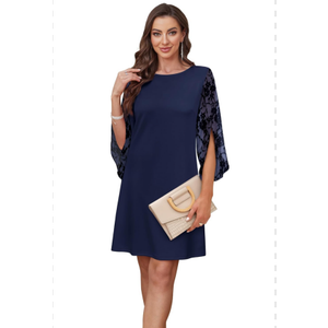 RUMIA Womens Cocktail Dresses Flutter Sleeve Wedding Guest Dresses for Women 2025 Trendy, Size 2XL