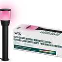 WiZ Elpas Bollard Smart WiFi Outdoor LED Path Light Starter Kit, Compatible with Alexa, Google Assistant and Siri Shortcuts, Bluetooth Compatible, No Hub Required