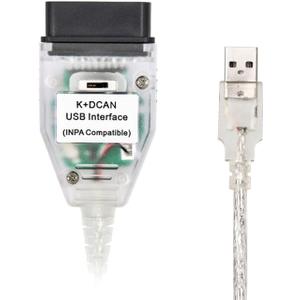 K+CAN k+dcan Cable USB Interface Compatible with Inpa Cable BMW Switch FT232RL for BMW E-Series obd2 Scanner Diagnostic Tool Code Reader Car Ediabas