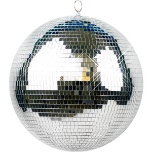 Disco Ball Mirror 12 Inch Hanging Lighting Ball for DJ Club Stage Bar Party Wedding Holiday Decoration, Large (12 in)