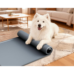 Pee Pad Holder for Dogs with Magnetic Tabs, Puppy Pad Holder, 25"x36" No Spill Raised Lip High Edge, Leak-Proof Silicone Dog Pad Holder for Puppy Potty Training, Portable & Travel Essential (25"x36”)