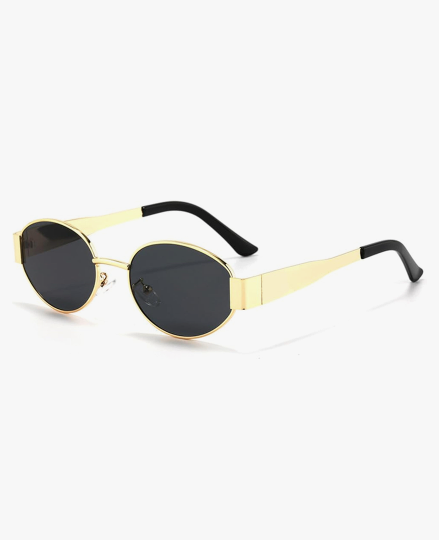 Sunglasses For Women And Men UV400 Sun Glasses Alloy Oval Eyewear