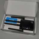 WiFi Extender Signal Booster Covers 12880 Sq.ft, WiFi Extender for Home and Outdoor, Compatible with 105 Devices, Dual Band 5GHz/ 2.4GHz, WiFi Repeater Range Extender