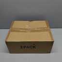 Clear Storage Bin with Lid 3 Pack Stackable & Sturdy Plastic Multifunctional Folding Storage Bins for Bedroom, Living Room, Study,Room, 23 QT Folding Box with Magnetic Door (White)