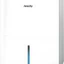 50 Pint/Day Compressor Dehumidifier, AEOCKY 3500Sq.Ft for Basement, Home, Bedroom, Bathroom, with Drain Hose, Intelligent Humidistat, Quiet (Ivory)