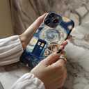 Esdot for iPhone 15 Pro Case Cute - Wireless Charging - Preppy Floral