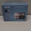 TEEHO TE002 Fingerprint Door Lock - Keyless Entry Door Lock - Electronic Keypad Deadbolt - Smart Locks for Front Door - Auto Lock - Easy Installation - Satin Nickel