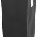Safco Trash Can Liner for 36 Gallon Garbage Cans, Plastic Insert Easy to Remove and Clean, Black