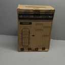 PRAKI Airtight Food Storage Containers Set with Lids - 24 PCS, BPA Free Kitchen and Pantry Organization, Plastic Leak-proof Canisters for Cereal Flour & Sugar - Labels & Marker (Black)