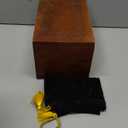 Handcrafted Rosewood Wooden Urn for Human Ashes Adult  200 Cubic Inch Capacity  Engraved Border Funeral Urn for Ashes  Memorial Keepsake Box