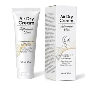 2 x Air Dry Cream for Straight & Fine Hair, Styling Cream for Curly, Wavy