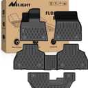 Nilight TPE Floor Mats for BMW X7 7 Seats 2019 2020 2021 2022 2023 2024 2025 2026 All Weather Custom Fit Heavy Duty Floor Liners