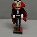 Santa's Workshop 10” Dracula Nutcracker, Black/Red