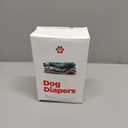 Pet Parents Washable Dog Diapers (3pack) + Extendrs of Durable Doggie Diapers, Premium Dog Diapers Female (Small, Daisy) (Small (9-15"))