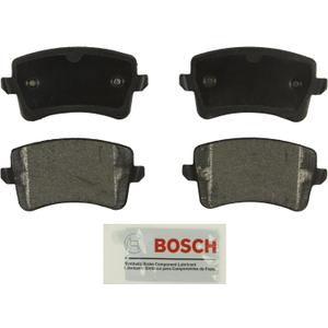 BOSCH BE1386 Blue Semi-Metallic Disc Brake Pad Set - Compatible With Select Audi A4, A4 Quattro, A5, A5 Quattro, Allroad, Q5, S4, S5, SQ5; REAR