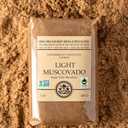 India Tree Light Muscovado Sugar, 2.8 lb Canister | Vegan, Non-GMO and Fair Trade Unrefined Brown Sugar with Molasses Flavor, Imported from Mauritius (EXP 08/16/32)