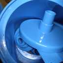 BluSwim Standard Pool Wall Skimmer for Above Ground Pools, Heavy Duty ABS Through Wall Pool Skimmers with Return Jet & Vacuum Plate, Thru-wall Skimmer Kit Compatible with All Width 6 '' Openings