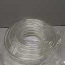 DAVCO 3/4" ID x 50ft Clear Vinyl Tubing, Low Pressure Flexible PVC Tubing, Heavy Duty UV Chemical Resistant Lightweight Plastic Vinyl Hose, BPA Free and Non Toxic