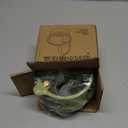 Hanging Food Waste Catcher for Sink, Sink Strainer Basket with Press Dumping, Self-Cleaning Design  Food Strainer for Sink, Faucet-Mounted Trash Catcher for Kitchen (Green)