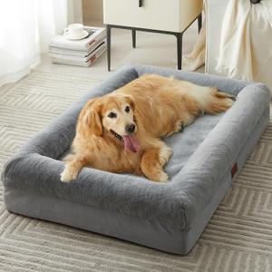 BFPETHOME Dog Beds for Small Dogs, Washable Dog Bed with Sides, Orthopedic Small Sized Soft Mats with Removable Cover & Waterproof Pet Mat for Pet