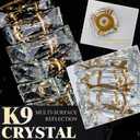 3-Pack Gold Pendant Lighting Modern Crystal Chandelier for Kitche Island
Mini Elegant Lamps 3-Color Chip Comes 71in Adjustable Pendant Light Fixture for Kitchen Island Hallyway Over Table/Sink