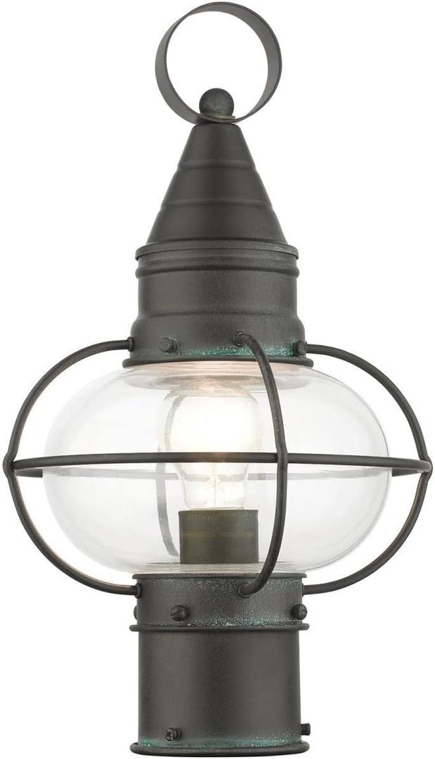 Livex Lighting 26902-61 Newburyport Light Fixture, Charcoal