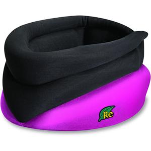 Caldera Releaf Neck Rest  Soft Neck Brace for Neck Pain and Support, Comfortable Neck Brace for Sleeping, Cervical Collar Neck Support Brace for Travel, Reading & Relaxation - Large, Fuchsia