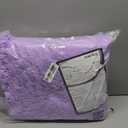 Noahas Ultra Soft Fluffy Bedroom Rugs Kids Room Carpet Modern Shaggy Area Rugs Home Decor 2.6' X 5.3', Purple