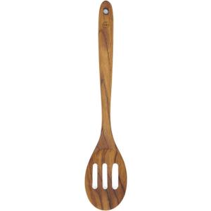 FAAY Premium Wooden Slotted Spoon, Handcraft from Teak | Healthy, Durable, High Moist and High Heat Resistance for Non Stick Cookware.
