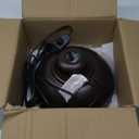 Oil Rubbed Bronze Pendant Light Hanging Lamps for Living Room Plug in 15FT Dimmable Switch Adjustable Pulley Hanging Lights with Cord for Kitchen Bedroom 2 Pack