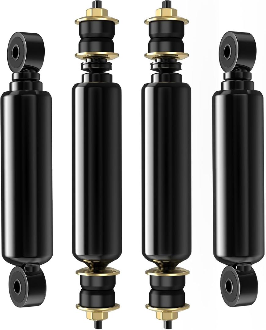 Club Car Shocks, Golf Cart Front Rear Shocks for Club Car DS 1988-up, Precedent 2004-up Gas & Electric Models, Golf Cart Shocks Absorbers, Replaces OEM #1014235 1015813 1010991 1014236, 4PCS