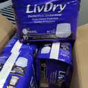 LivDry 3XL Overnight Adult Diapers for Women and Men, XXXL Incontinence Underwear, 72-92" Waist, Disposable Pull-On Briefs, XXX-Large, 40 Count