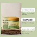 Magnesium Cream with MSM & Arnica, Fast-Absorbing & Non-Greasy Hydrating Lotion, Mild Ingredients, for Skin Soothing, Daily Body Care Cream, 50g/1.76oz