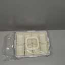 Snackle Box Container, Dishwasher Safety - Divided Serving Tray with Lid and Handle, Charcuterie Board for Portable Snack Platters - Clear Organizer for Fruits Snacks,Perfect for Road Travel