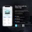 TP-Link Dual-Band BE3600 Wi-Fi 7 Router Archer BE230 | 4-Stream | 22.5G + 31G Ports, USB 3.0, 2.0 GHz Quad Core, 4 Antennas | VPN, EasyMesh, HomeShield, MLO, Private IOT | Free Expert Support