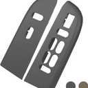 TQPONLY Door Window Switch Bezel,Front Driver and Passenger Side Compatible with 2003-2006 Ford Expedition Interior Accessories (Grey)