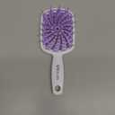 FHI Heat UNbrush Plus  Curly Hair Brush for Gentle & Effective Detangling on Wet or Dry Fragile Hair Types  Detangler Brush w/ 84 UltraFlex Bristles, Ultra-light, Vented, Anti Static Hairbrush (Sugar Plumb)