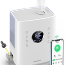 Homvana Smart Whole House Humidifier H111S, 6.5 L Warm & Cool Mist Humidifiers With App Control