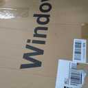 Vertical RV Window, 12" W x 18" H Tinted Sliding RV Window with Net Screen and Trim Ring, Suitable for 1-1/8" Thick Walls, DOT Approved