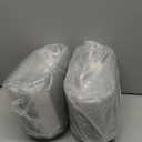 ZOOFOX 200 Pack Banana Split Boat Plate, 12 oz Disposable Ice Cream Sundae Bowls, Clear PET Plastic Dessert Bowls for Serving, Weddings, Catering, Home or Event Party Supplies