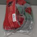 Lelepet Warm Dog Coat Waterproof Dog Jacket Reflective Fleece Vest with Adjustable Buckle Hook & Loop, Windproof Winter Jacket Dogs Coats for Small Medium Large Dogs, Red, XL