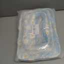 2 x Clear Makeup Bag, TSA-Approved Travel Toiletry Bag for Women Men, 3 Pcs of Carry-On Cosmetic Bag Set, Waterproof Quart Size Organizer Tote Purse Pouch with Handle Zipper Travel Essentials Accessories