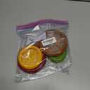 4 PCS Silicone Fruit and Vegetable Containers for Fridge, Reusable Fruit Storage Box, Silicone Food Storage Containers Set - (Green, Red, Yellow, Brown), Airtight Storage Box with Lid