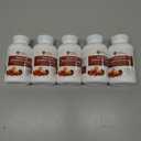 5 x 10-in-1 Mushroom Complex with Lions Mane, Reishi, Cordyceps - 2600mg Focus Energy Immune Support Supplement, 90 Capsules