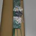 LUCKJUJU 30 Pcs Plant Support Stakes with 30 Pcs Plant Clips Garden Floral Flower Support Single Stem Support Stake for Phalaenopsis Orchid Flower Roses Amaryllis