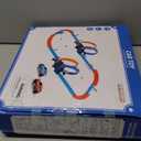 Toy Car Race Track Set for Boys Kids Age 3-5 4-7, Race Tracks with 4 Crash Zones and 1:64 Scale High-Speed Slot Cars, Christmas Halloween Birthday Gifts Toys for Toddlers Boys 4-8 8-12 Years