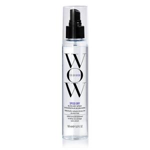 COLOR WOW Speed Dry Blow Dry Spray Cut Blow Dry Time by 30% | Heat Protectant, Prevent Breakage | Cruelty-Free & Gluten-Free, 150 ml