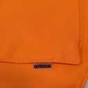 MIULEE Outdoor Pillow Covers Orange Waterproof Fall Decorative Patio Throw Pillow Covers Fade Resistant for Furniture Tent Couch Sofa Living Room Pack of 2 Spring Summer Pillowcases 16x16 Inch 